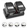 Dual-Charging Rapid Charger Power Tool Battery Charger Compatible with For Dewalt 12/20V Lithium Batteries Featuring USB Ports