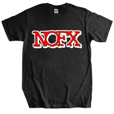 Pánské tričko 100% bavlna NOFX rocková kapela Tričko pro muže Velká velikost Hip Hop Pánské oblečení Módní tričko Pánské Letní tričko Nadměrné