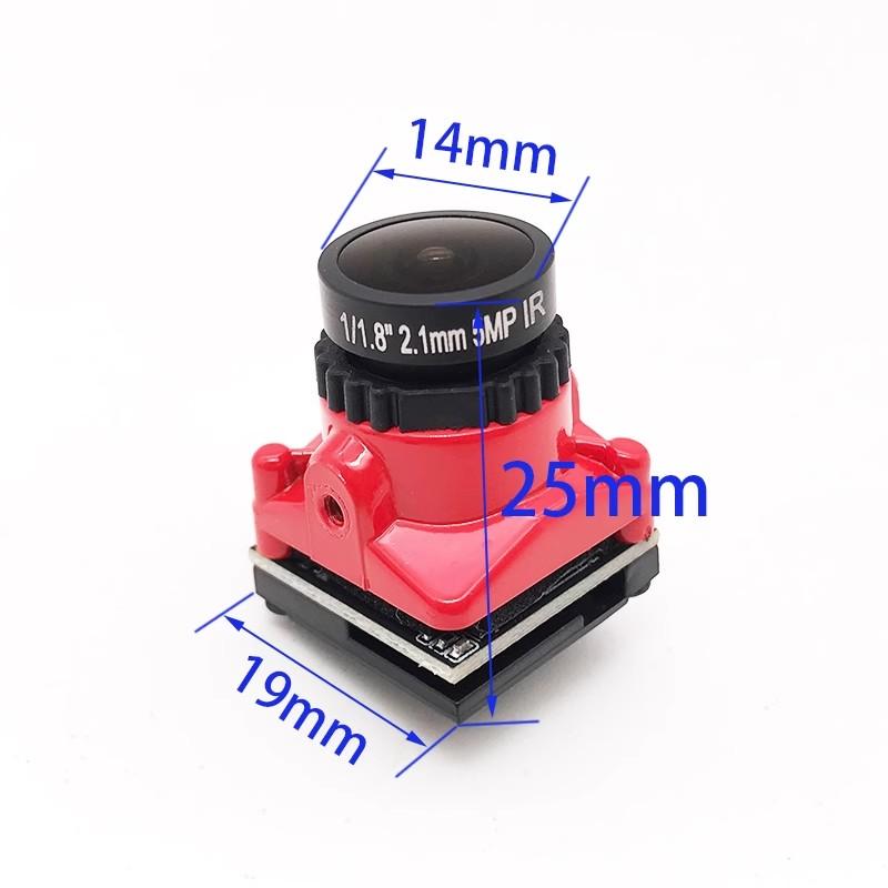 FPV Set TS5823Pro 200mW/600mW Video 5.8GHz 40CH Transmitter and Cmos 1/3 1800TVL Mini FPV Camera 2.1mm For RC Racing Drone Model