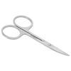 Fine Tip Eyebrow Scissors Stainless Steel Curved Mouth Beauty Scissors for False Eyelashes