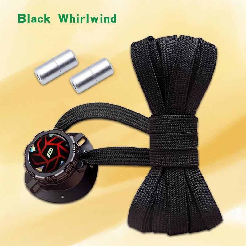New Automatic No-Tie Shoelaces with Swivel Buckle for Casual Sneakers - Easy Slip-On Flat Shoelaces for Adults and Kids