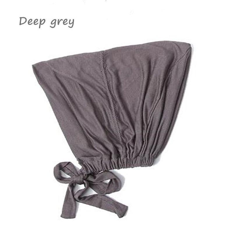 Unter-Schal Hijab Kappe Damen Stretch Unterkappen Einfarbig Hijab Unter-Schal Frau Hijab Kappe Unisex Hijab Hüte Turbane für Damen
