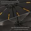 Fully Automatic, Extra-Large, Thickened, Reinforced, Storm-Resistant, Dual-Purpose Sun and Rain Umbrella, Uv Protection Sunshade Umbrella for Men and