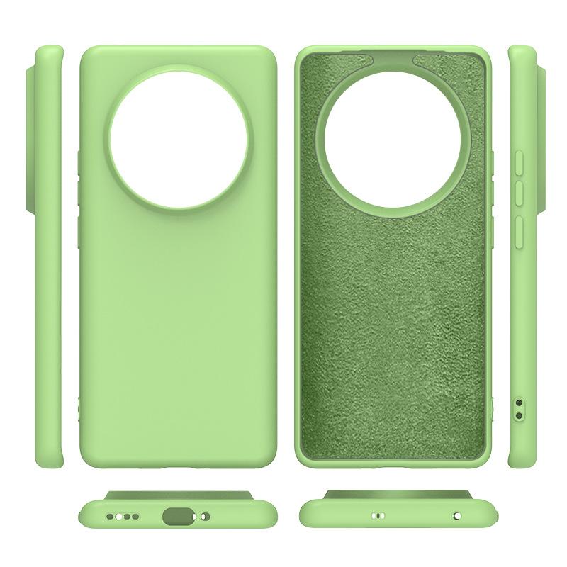 Applicable To OPPO Realme NEO7 Anti-liquid Silicone Mobile Phone Case OPPO RENO 13F 5G Solid Color Dirt-resistant