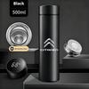 Car LED Intelligent Temperature Measurement Cup Thermos Bottle For Citroen C1 C2 C4 C5 C3 C4L Berlingo Xsara Picasso Accessories