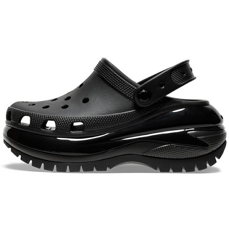 Crocs Mega Crush Clog  Black  Men s 207988-001 EU 34-35
