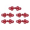 5/12pcs Chinese Knots Frog Buttons Closure Sewing Buttons Fasteners for DIY Sewing Coats Cloak Sweater Bridal Costume Outfit