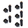 5Set Welding Cable Quick Fitting Rubber Brass European Welding Machine Connector Plug