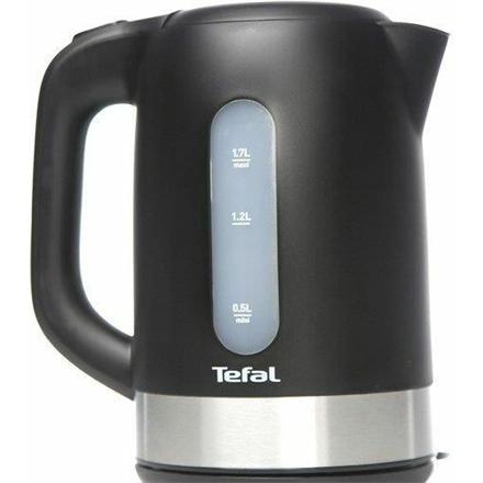 Tefal Ko330830 Electric Kettle With A Power Of 2400 W And A Capacity Of 1.7 L, Made Of Plastic, With A 360° Swivel Base, In Black.