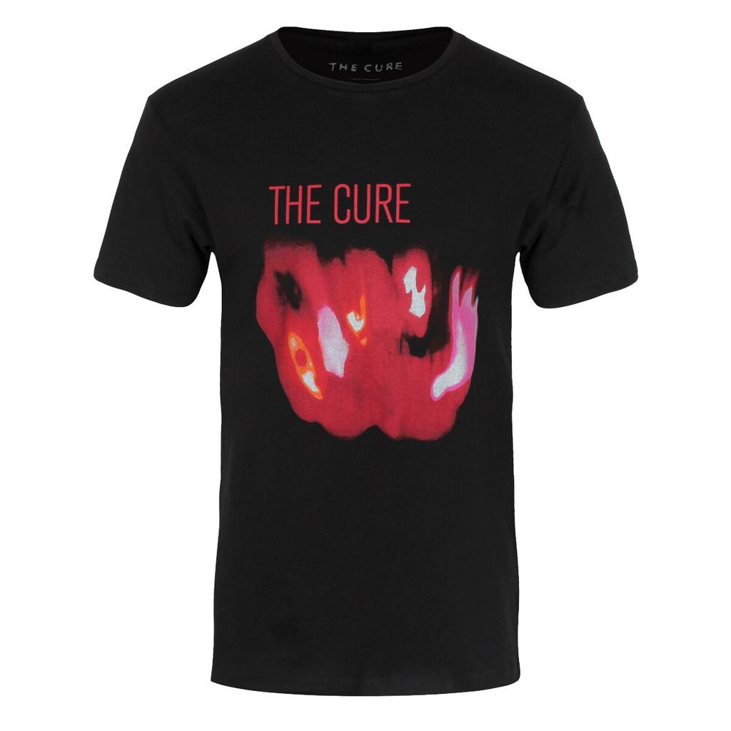 The Cure T-Shirt Pornography Official Band Black New