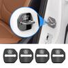 4PCS Car Styling Door Lock Cover Logo Stainless Steel Accessories For Ford Focus Fiesta Puma Ranger Kuga MK7  MAX