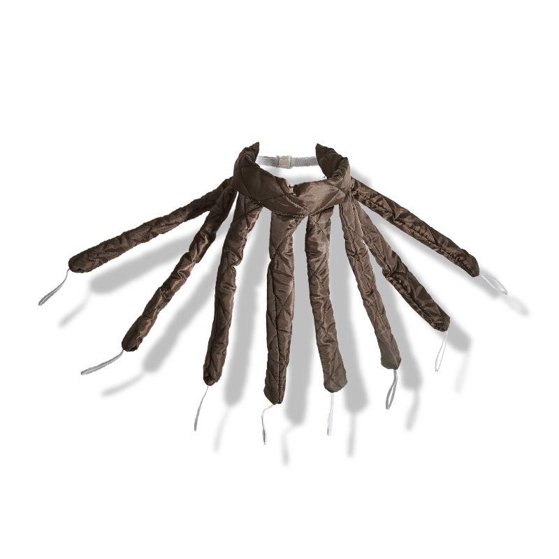 

Щипцы для завивки волос Осьминог, щипцы для завивки волос, без нагрева, губка для сна, утюжок для завивки локонов без нагрева, аксессуары для красоты коричневый