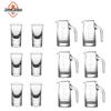 Conjunto de Decantador e Copos de Shot Jimei Jiduo Baijiu