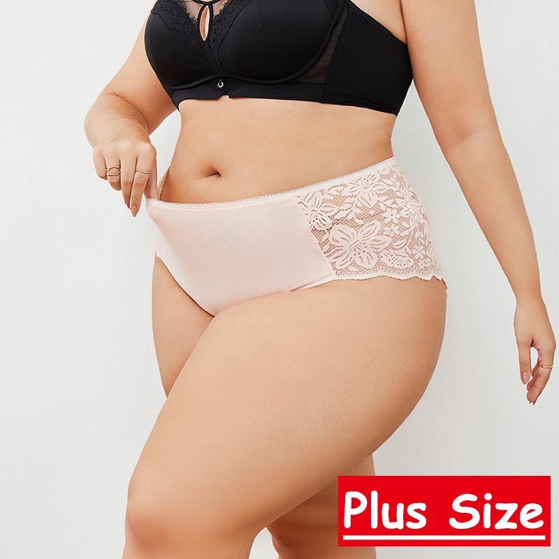 FINETOO 4 Stück Mode Sexy Slips Bequeme Slips Exquisite Shorts Einfarbige Dessous Spitze Schleife Tanga Ausgeschnitten Damen Unterwäsche