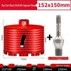 Compact Electric Hammer Water Drill Bit Set for Sharp Hole Opening in Range Hood, Wire Box, and Wall.
