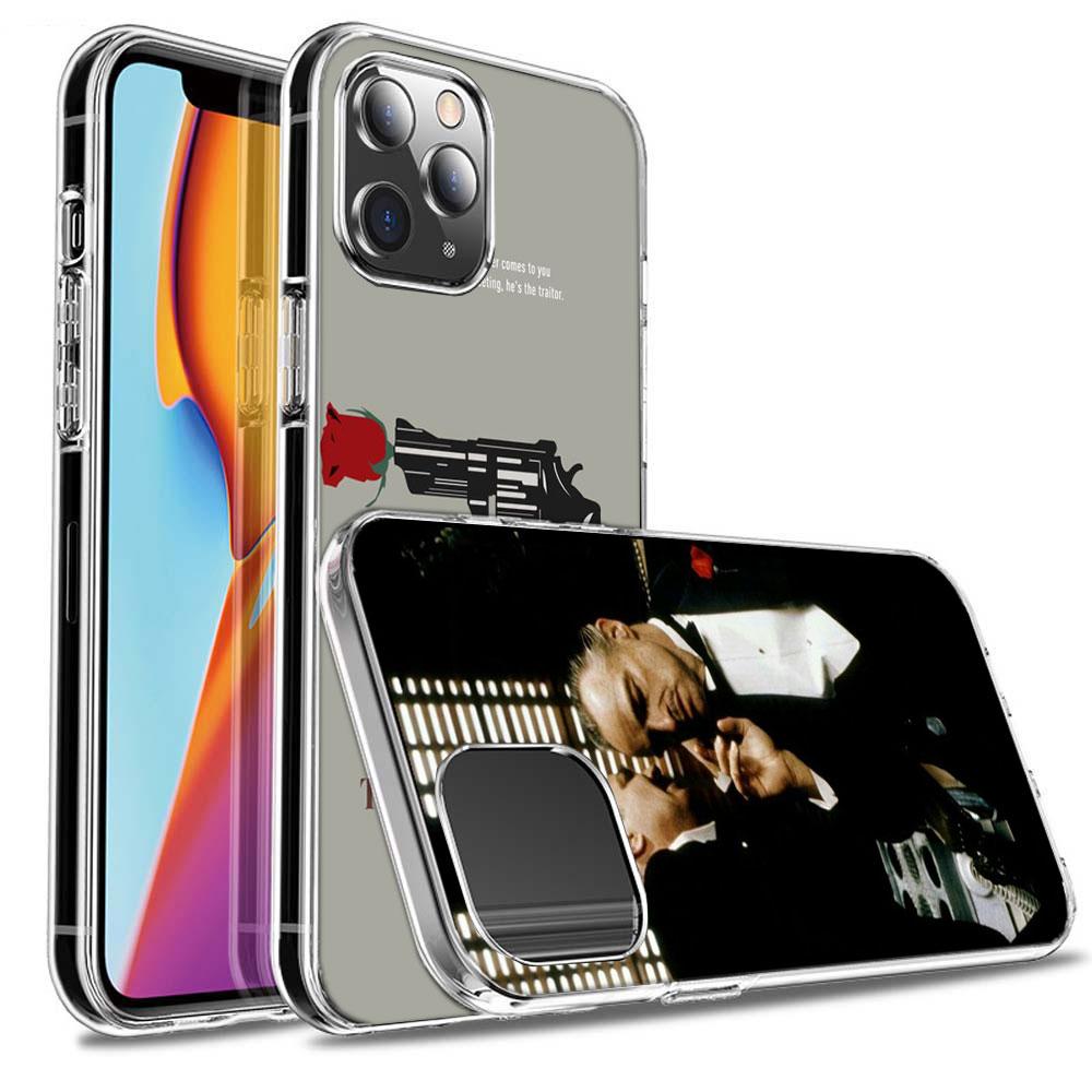 --The Godfather Phone Case For Iphone 16E 15 Pro 14 Plus 17E 16 17 Pro Max Air 11 12 13 Mini Shockproof Capa Cute Cover TPU C