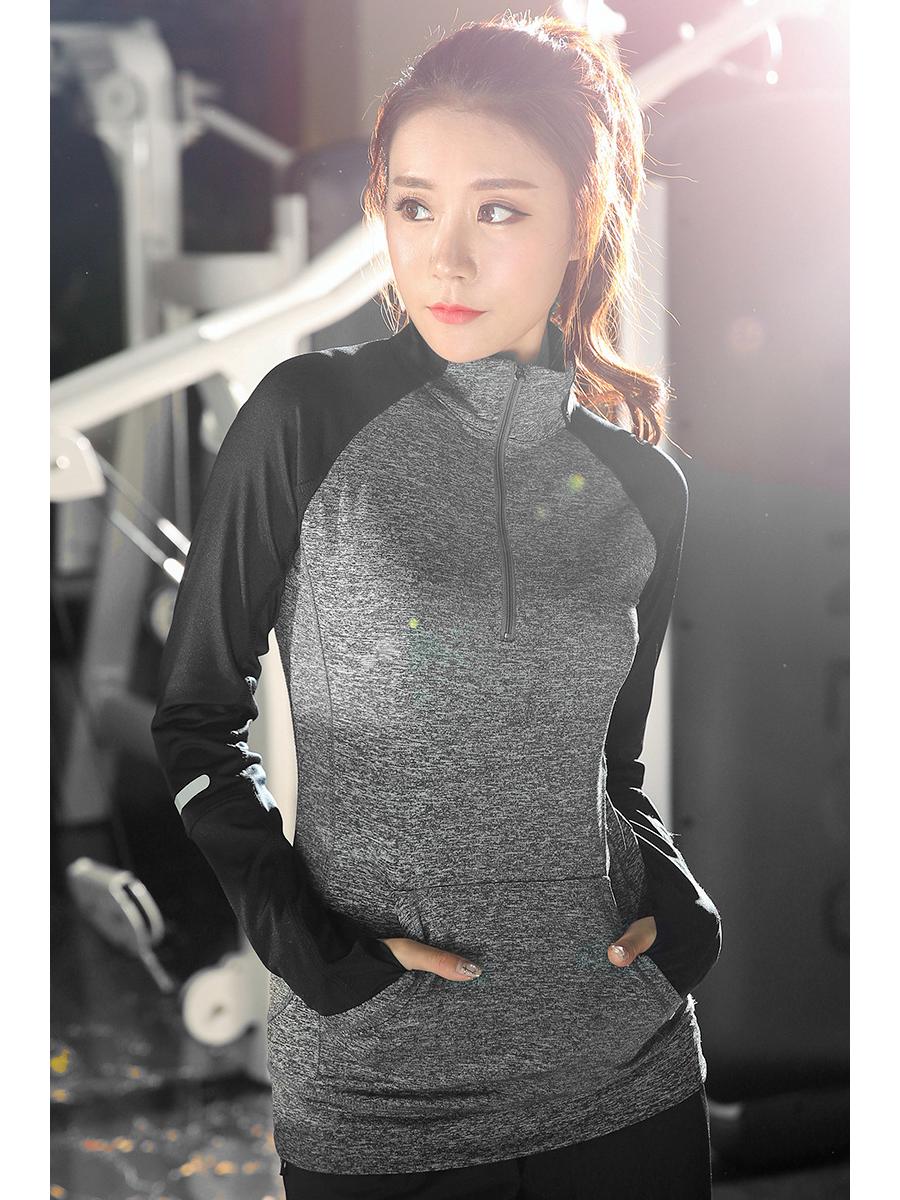 

Plus Size Quick Dry Sportswear for Women: Autumn Running and Yoga Attire XL