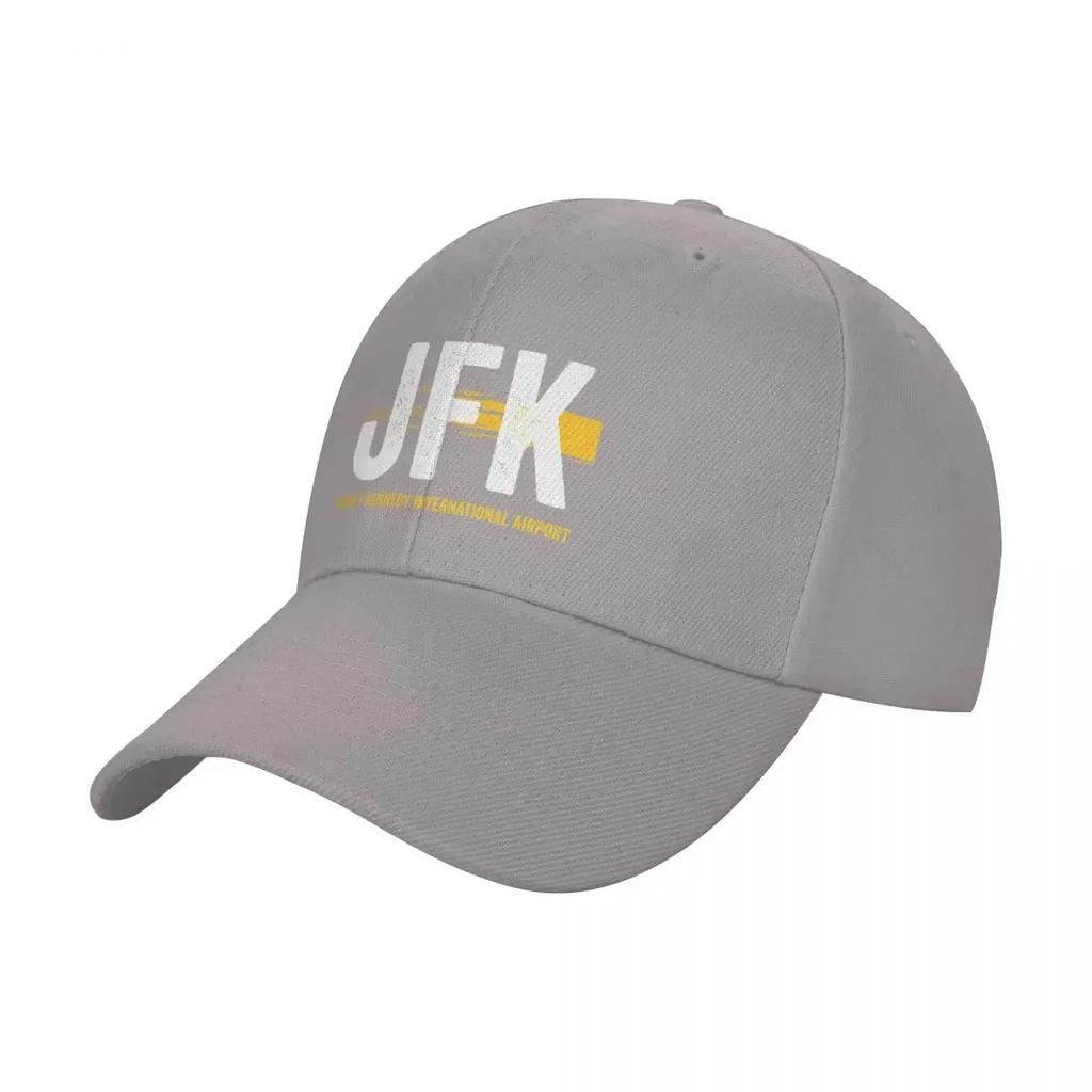 JFK, John F Kennedy International Airport, US Airport Code. Flying, travel and pilot souvenir Baseball Cap