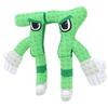 24cm STEAL A BRAINROT Green No.77 Plush Toy Cute House Dolls Game Surrounding Green No.77 Toys Soft Toys for Kids Birthday Gifts