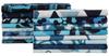 Soimoi 16 Pc Fat Quarter Bundle,  Abstract  Print 18"x 22"  DIY Patchwork-  100   Cotton  Pre-Cut Quilting Fabric Aqua