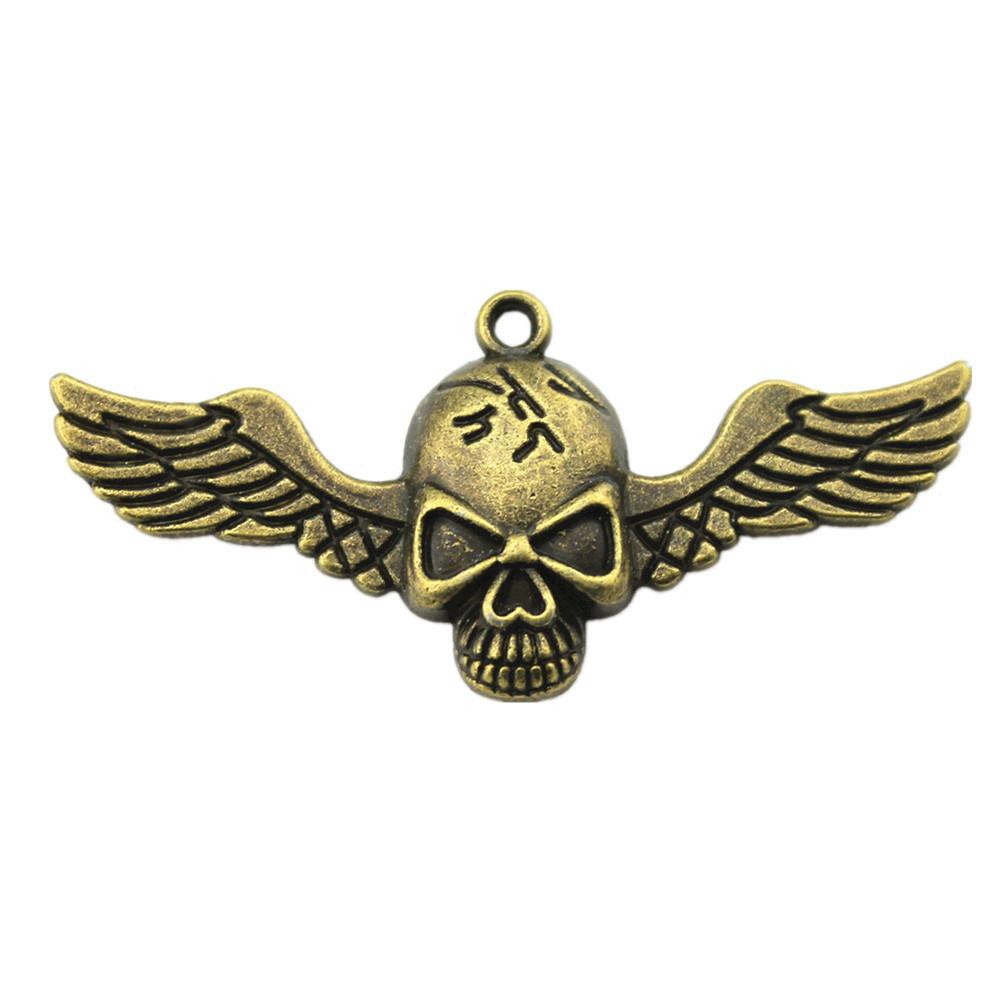 Feather Wing Charms Antique Alloy Pendants For Bohemian Jewelry Making