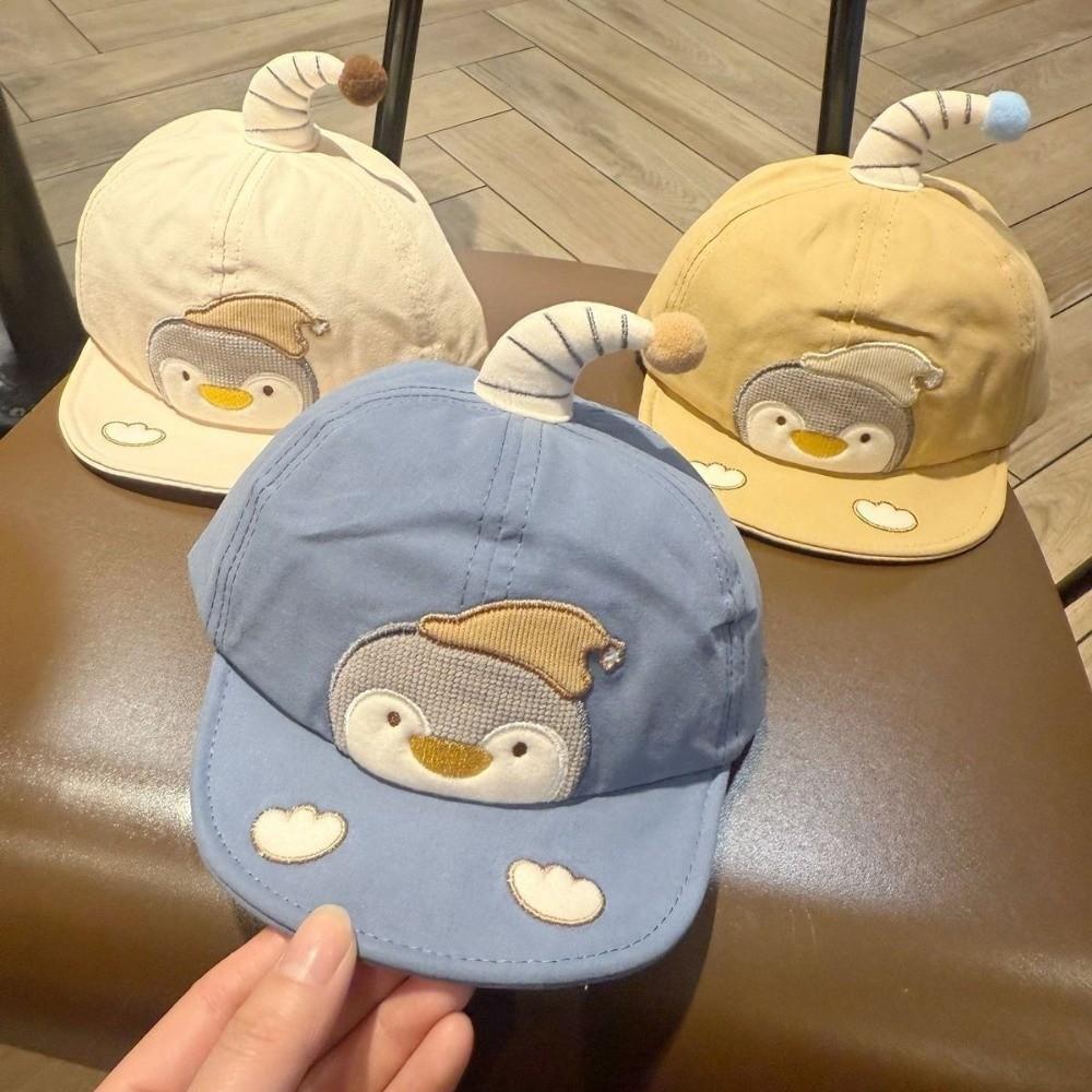 Cartoon Penguin Sun Visors Breathable Duck Tongue Caps Cute Sun Hat  for Spring Summer