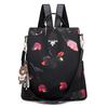 New backpack femininity Oxford cloth three-purpose anti-theft backpack