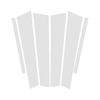Car B C Pillar Post Trim Sticker Accent Cover Mirror Chrome Exterior Decoration Window Moulding 6pcs/set for Skoda Superb 2009-2015 B6 (3T)2009-2015