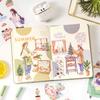 20 Pcs Die Cut Stickers Book Cute Cartoon Decorative Handmade Scrapbooking Supplies Diary Sticker Japanese Stationery Stickers