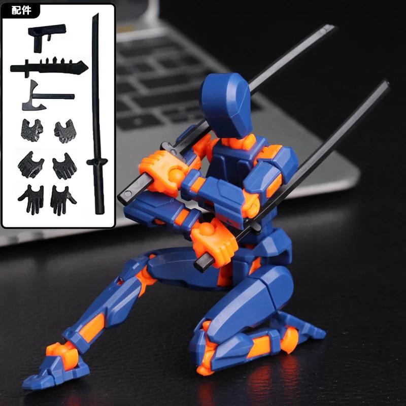 

13 Jointed Movable Action Figures Shapeshift Robot 3D Printed Mannequin Character Assemble Playthings Parent-children Activity Children Gifts