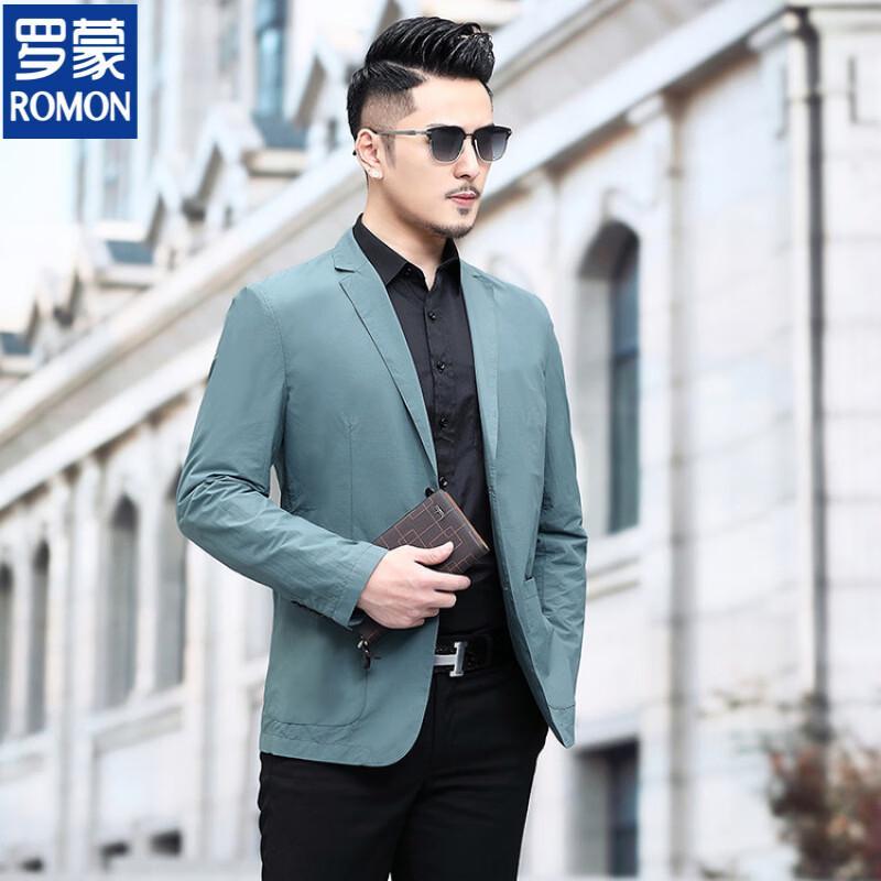 Luomeng Men's Slim Fit Business Casual Suit Jacket