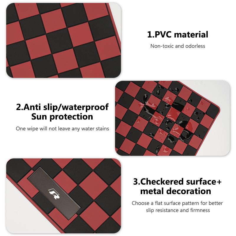 PVC Car Dashboard Sticky Anti-slip Mat Phone Keys Storage Pad For Volkswagen VW Golf Polo 4 5 6 Passat B5 B6 B7 CC Jetta Tiguan zw8