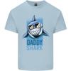 Daddy Shark Funny Fathers Day Unisexs Light Cotton TShirt