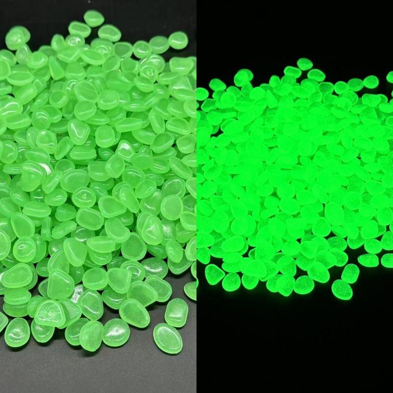 Medelstora Konstgjorda Lyser i Mörkret Stenar för Vas, Krukväxter och Akvarielandskap (1-1,5 cm)