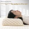 Natural Latex Anti-Mite Pillow for Sleep Support and Cervical Spine Protection
