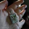 Gothic Punk Bat Book Chain Necklace For Women And Men With Alloy Material