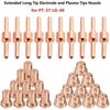 Plasma Tips / Nozzles Tips 10Pcs Cutting Electrodes