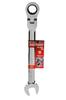 SK11 Gear Tech Flex Ratchet Swivel Wrench, Type, 15mm, MSFR-15