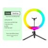 Portable Desktop Photography Tripod with Fill Light for Beauty and Streaming