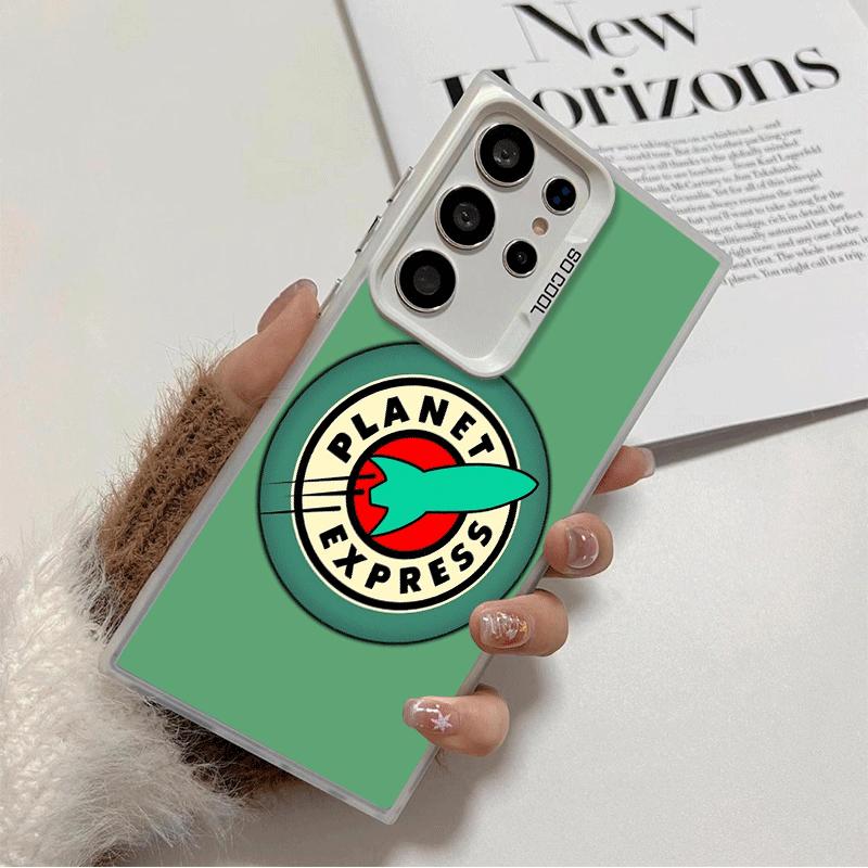 

Futurama Planet Express Shockproof Phone Case for Samsung Galaxy S26 Edge S25 Ultra S24 FE S23 Plus S21 Cover Anti Fall Fundas Samsung S25 Plus