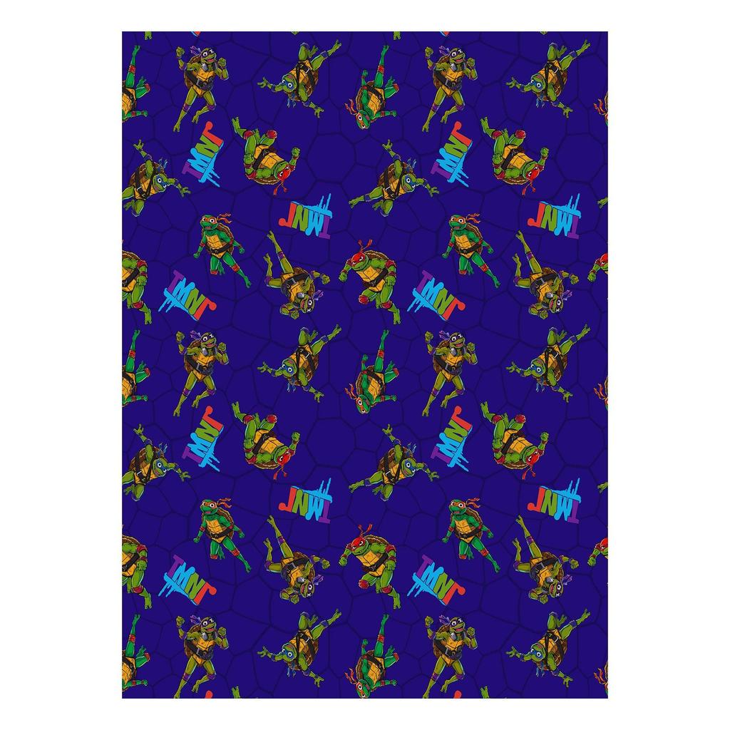 Rise Of The Teenage Mutant Ninja Turtles Fleece Turtles Blanket