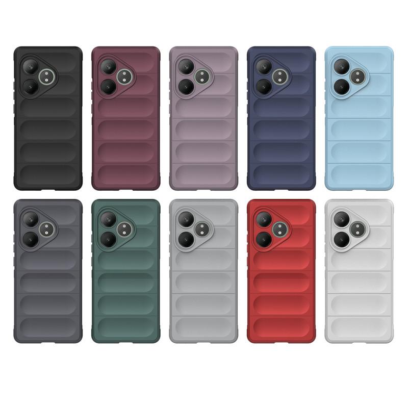 For Realme GT 6 Case Realme GT 6 5G Cover Original Silicone Luxury TPU Shockproof Protective Phone Back Cover For Realme GT 6