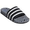 Hirocoledge X Adidas Adilette Slides Takahashi Hiroko - Black White Unisex Sneakers Core-Black Cloud-White Blue-Bird FY1592