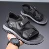 Fashion Summer Fashion Platform Hollow Outdoor Beach Men's Sandals Designer Soft Sole Casual Leather Man Shoes Sandalias Hombre Verano