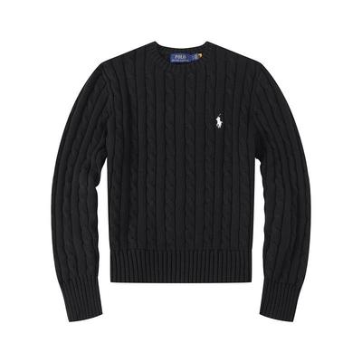 LUXEON Autumn and Winter Women's Sweater with Round Neck Pullover Thickened Long Sleeved Knitted Sweater