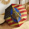 1pc Illuminati All-Seeing Eye Umbrella Portable Folding Umbrella Iron Frame Hole Bone Structure Outdoor Home Umbrella