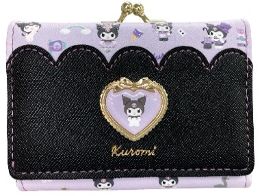 

Trifold Wallet Gamaguchi Kuromi [Aldi] MM20-2