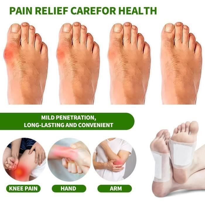 Patch Detox Pieds - Perte de Poids - 30 Patchs - 100% Naturel - Vegan