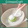 Pot Kitchen Brush With Soft Sponge Head For Safe Nonstick Cleaning Pan