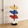 Corner Shoe Rack Organizer with Butterfly Design for Compact